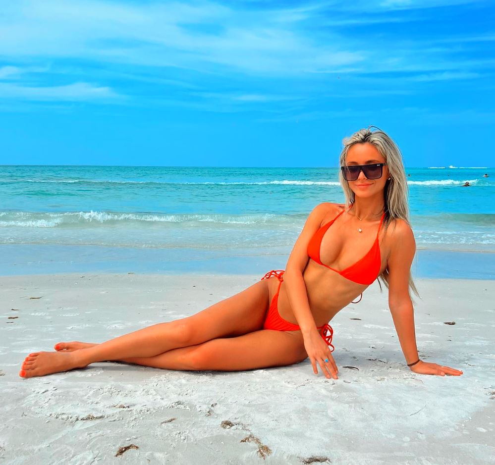 Caroline Visits Bikini Beach